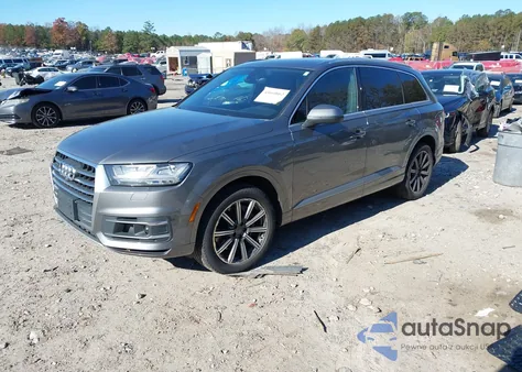 2017 Audi Q7 3.0T Premium from USA, damaged, VIN WA1LAAF70HD037231